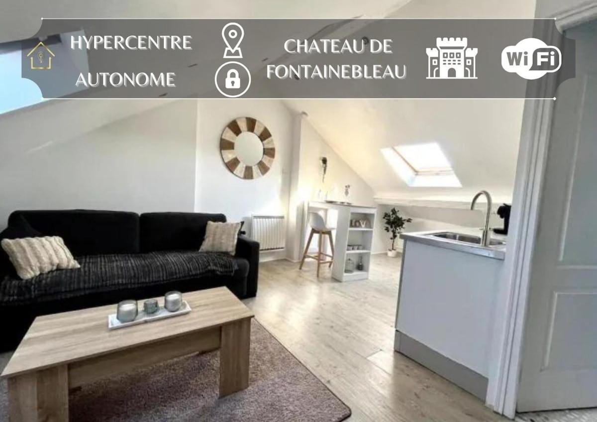 The Little French Studio - Fontainebleau Appartement Buitenkant foto